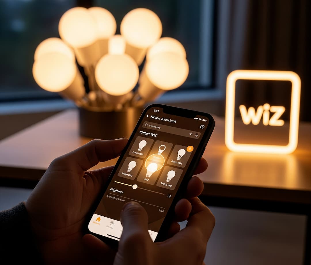 最簡單的智慧家電 - 把飛利浦WiZ智慧燈泡串進Home Assistant吧
