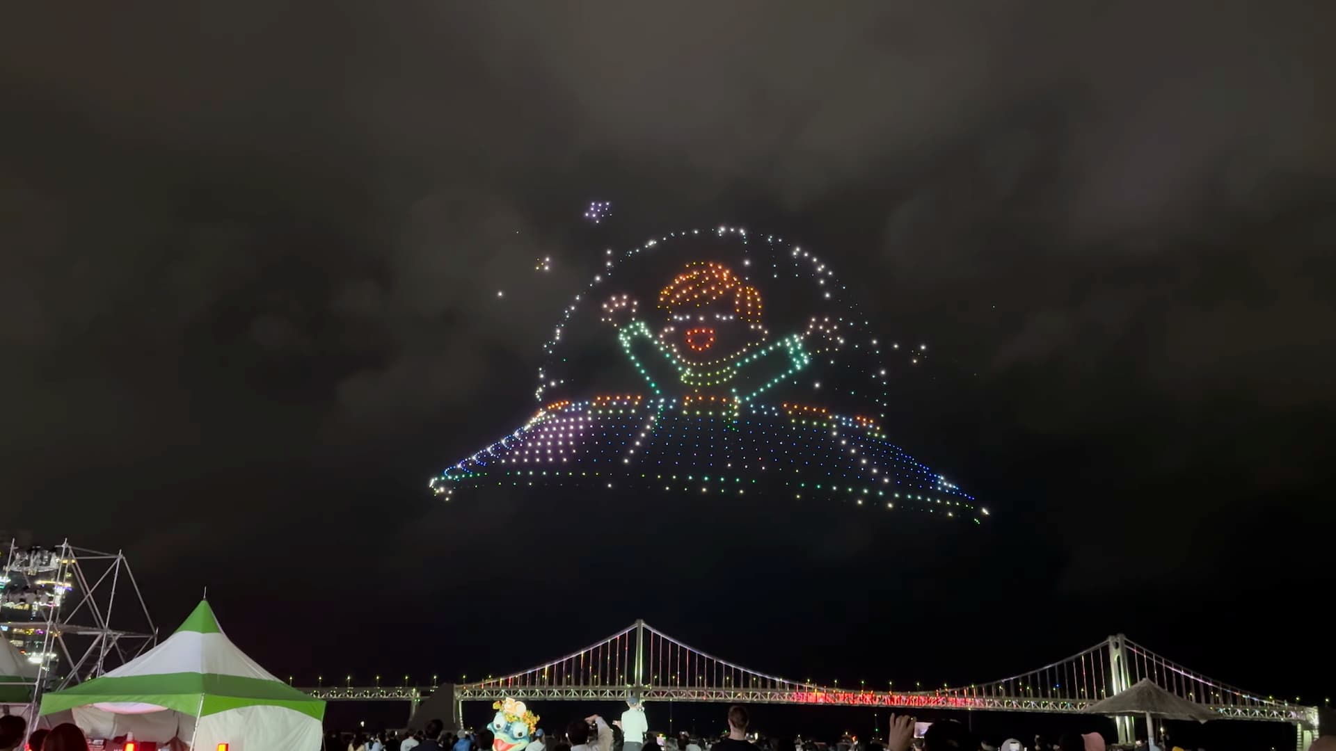 2025 釜山 廣安里無人機 M(Marvelous) 燈光秀