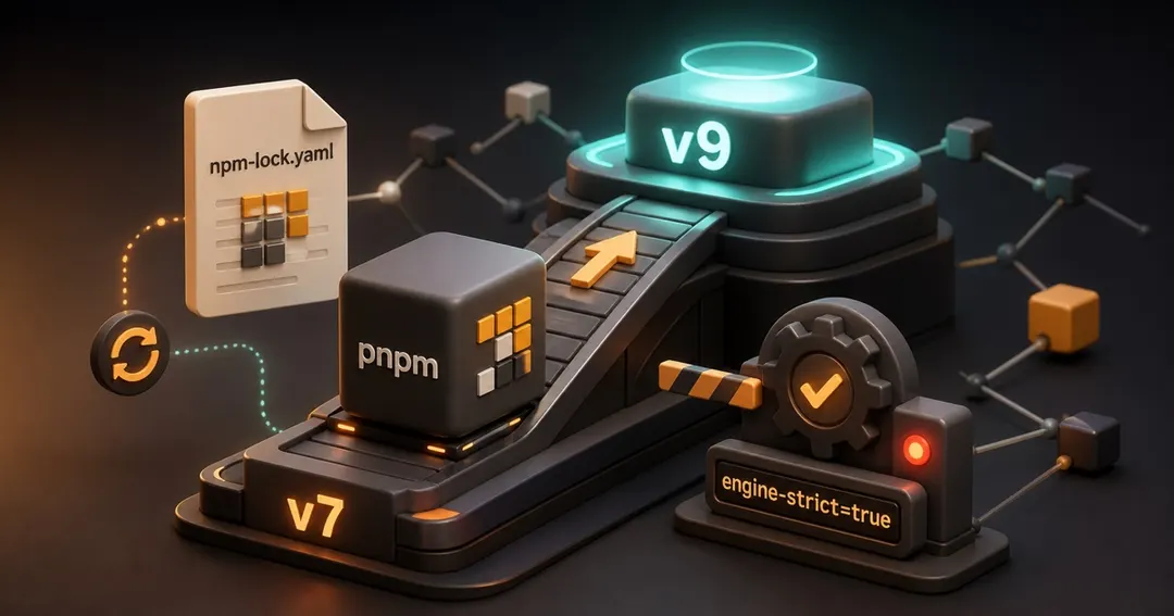 pnpm從v7升級到v9