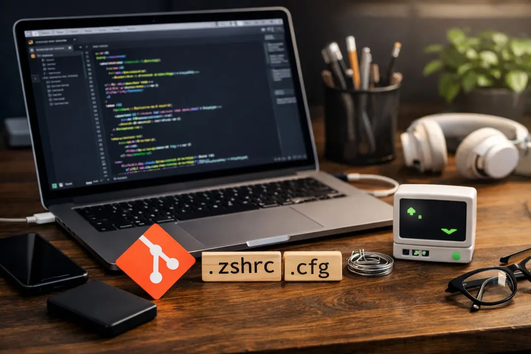 用 Git + GNU Stow 管理 dotfiles：快速重建開發環境